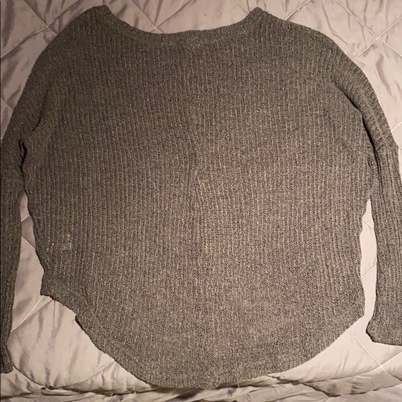 long sleeve, high-low sweater - Picture 2 of 2